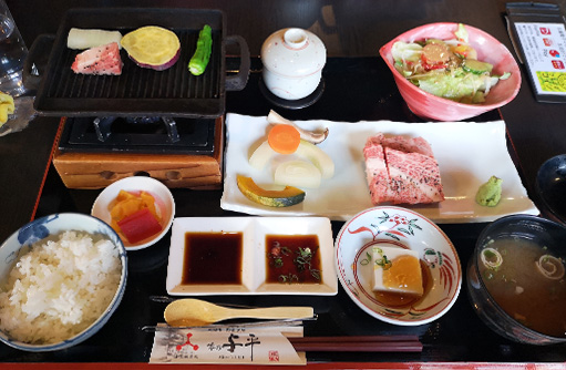 Hida Beef and Dango